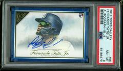 Fernando Tatis Jr. [Autograph Blue] #56 Baseball Cards 2019 Topps Gallery Prices