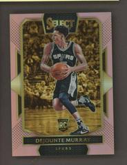 Dejounte Murray Basketball Cards 2016 Panini Select Prices