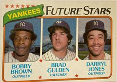 Yankees Future Stars [B. Brown, B. Gulden, D. Jones] #670 Baseball Cards 1980 Topps Prices