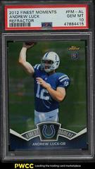 Andrew Luck [Refractor] Football Cards 2012 Topps Finest Moments Prices