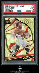 King Woods [Galactic] #72 Wrestling Cards 2022 Panini Revolution WWE Prices