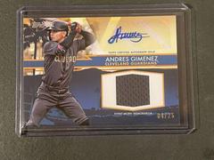 Andres Gimenez #ASSA-AG Baseball Cards 2022 Topps Update All Star Stitches Autographs Prices