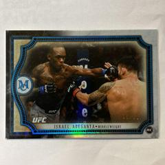 Israel Adesanya [Sapphire] Ufc Cards 2018 Topps UFC Museum Collection Prices