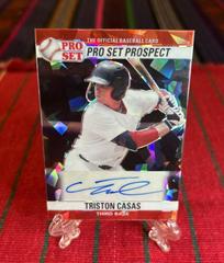 Triston Casas [Red] #PS-TC1 Baseball Cards 2021 Pro Set Autographs Prices