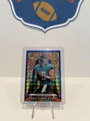 Trevor Lawrence [Blue] Football Cards 2022 Panini Mosaic Straight Fire Prices
