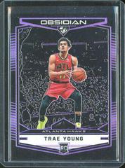 Trae Young [Purple] #73 Basketball Cards 2018 Panini Obsidian Prices