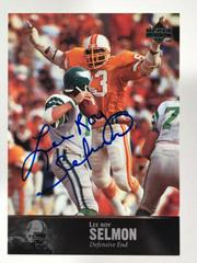 Lee Roy Selmon [Autograph] Football Cards 1997 Upper Deck Legends Prices