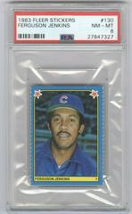 Ferguson Jenkins #130 Baseball Cards 1983 Fleer Stickers Prices