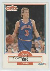 Craig Ehlo #32 Basketball Cards 1990 Fleer Prices
