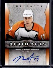 Rod Brind`Amour #AF-RB Hockey Cards 2021 Upper Deck Artifacts Auto Facts Prices