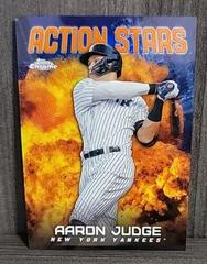 Aaron Judge [Orange] Baseball Cards 2023 Topps Chrome Update Action Stars Prices