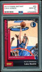 Luka Doncic #60 Basketball Cards 2019 Panini Instant Prices