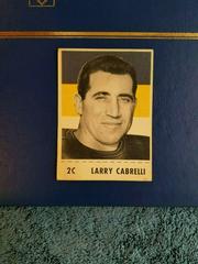 Larry Cabrelli #2C Football Cards 1956 Shredded Wheat Prices