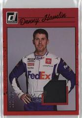 Denny Hamlin [Red] #R90R-DH Racing Cards 2023 Panini Donruss NASCAR Retro 1990 Relics Prices
