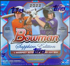Hobby Box [Sapphire] Baseball Cards 2022 Bowman Prices