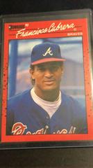 Francisco Cabrera Baseball Cards 1990 Donruss Prices