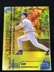 Travis Lee [Gold Refractor] #125 Baseball Cards 1999 Finest Prices