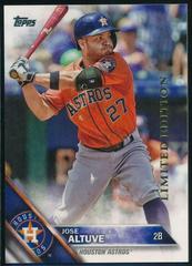 Jose Altuve Baseball Cards 2016 Topps Limited Edition Prices