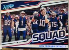 New England Patriots #SQ-3 Football Cards 2023 Panini Prestige Squad Prices