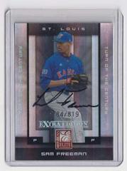 Sam Freeman [Turn of the Century Autograph] Baseball Cards 2008 Donruss Elite Extra Edition Prices