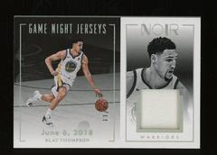 Klay Thompson #11 Basketball Cards 2022 Panini Noir Prices