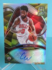 Coby White [Gold] #S-CBW Basketball Cards 2021 Panini Spectra Signatures Prices