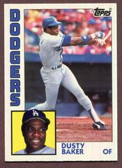 Dusty Baker #40 Baseball Cards 1984 Topps Tiffany Prices