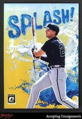 Matt Olson [Gold] #SP-10 Baseball Cards 2022 Panini Donruss Optic Splash Prices