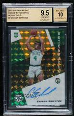 Carsen Edwards [Gold] Basketball Cards 2019 Panini Mosaic Rookie Autographs Prices