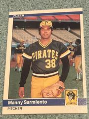 Manny Sarmiento #263 Baseball Cards 1984 Fleer Prices