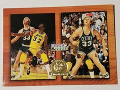 Magic,  Bird [5th Anniversary] Basketball Cards 1993 Hoops Prices