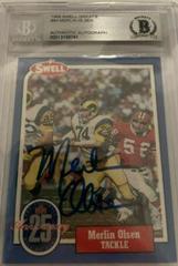 Merlin Olsen Football Cards 1988 Swell Greats Prices
