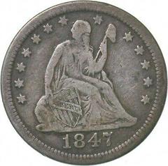 1847 O Coins Seated Liberty Quarter Prices