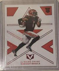 Ja'Marr Chase [Red] Football Cards 2021 Panini Chronicles Vertex Prices