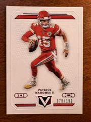 Patrick Mahomes II [Red] Football Cards 2019 Panini Chronicles Vertex Prices