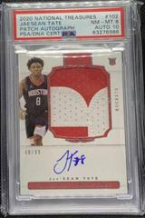 Jae'Sean Tate [Patch Autograph] Basketball Cards 2020 Panini National Treasures Prices