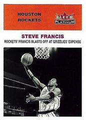 Steve Francis Basketball Cards 2001 Fleer Platinum Prices