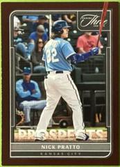 Nick Pratto [Bases Loaded] Baseball Cards 2022 Panini Three and Two Prospects Prices