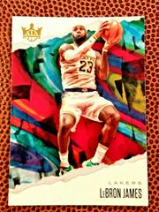 LeBron James #3 Basketball Cards 2019 Panini Court Kings Prices