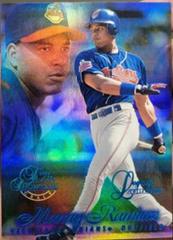 Manny Ramirez [Row 1] #33 Baseball Cards 1997 Flair Showcase Legacy Collection Prices