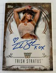 Trish Stratus [Bronze] Wrestling Cards 2016 Topps WWE Undisputed Autographs Prices