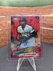 Ke'Bryan Hayes [Red] Baseball Cards 2023 Topps Chrome Update Future Stars Autographs Prices
