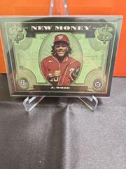 James Wood #NM-12 Baseball Cards 2023 Bowman Platinum New Money Prices