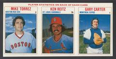 Carter, Reitz, Torrez [Hand Cut Panel] Baseball Cards 1979 Hostess Prices