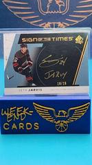 Seth Jarvis #SOTT-SJ Hockey Cards 2022 SP Authentic Sign of the Times Prices
