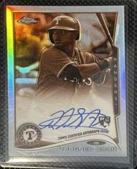 Rougned Odor [Autograph Sepia Refractor] #RO Baseball Cards 2014 Topps Chrome Prices