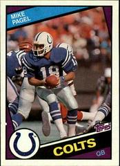 Mike Pagel Football Cards 1984 Topps Prices