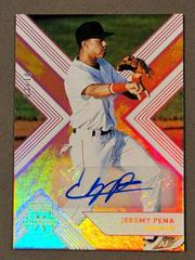 Jeremy Pena [Autograph Tie Dye] #143 Baseball Cards 2018 Panini Elite Extra Edition Prices