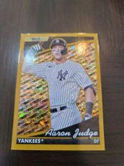Aaron Judge [Gold] #BG-18 Baseball Cards 2022 Topps Update Black Gold Prices