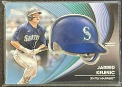Jarred Kelenic [Blue] #BH-JK Baseball Cards 2022 Topps Batting Helmet Relic Prices